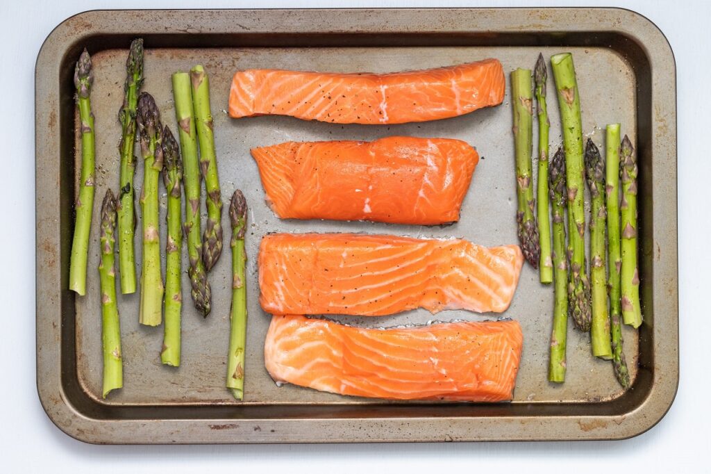 Asparagus and Salmon