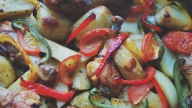 Smoked Chicken and Grilled Vegetable