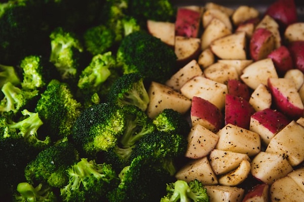 Vegetables In Baking Pan